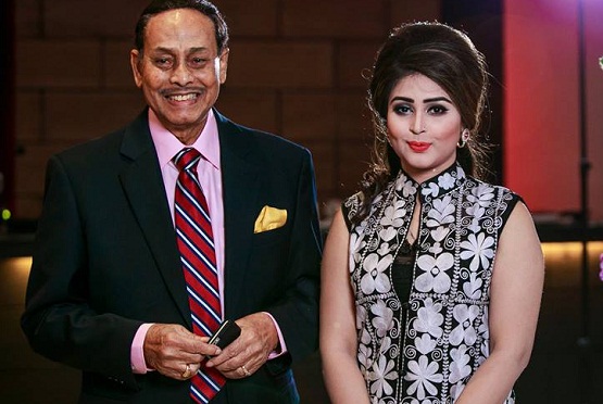 মডেল কবির তিথিকে দেখে যা বললেন এরশাদ