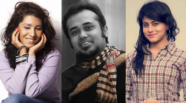 ভালোবাসা দিবসের অ্যালবাম নিয়ে তারা তিনজন