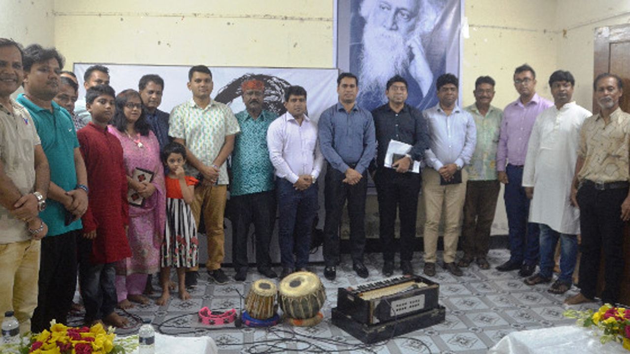 মুন্সিগঞ্জে রবীন্দ্র প্রয়াণবার্ষিকী পালিত