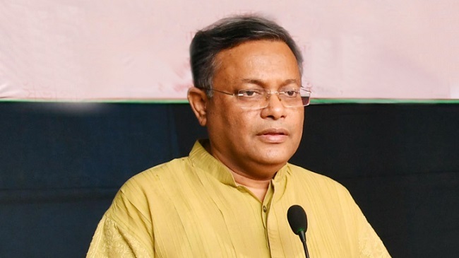 আওয়ামী লীগ প্রতিহিংসার রাজনীতিতে বিশ্বাস করে নাঃ হাছান মাহমুদ
