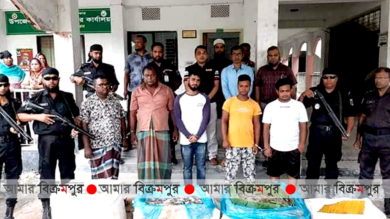 মুন্সিগঞ্জে চিংড়িতে জেলি মিশানোর অপরাধে আটক ৫