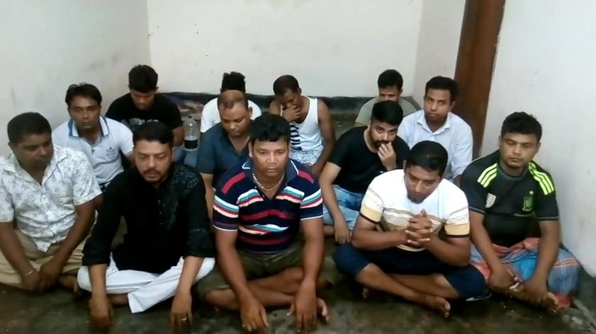 মুন্সিগঞ্জে রিসোর্টে অভিযান চালিয়ে নারী-পুরুষ আটক