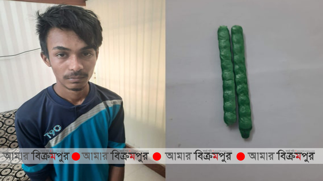 মুন্সিগঞ্জে ইয়াবা সহ ডিবির হাতে আটক ১