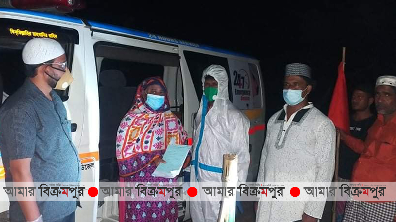 মুন্সিগঞ্জে প্রথম নারী রোগীর করোনা জয়