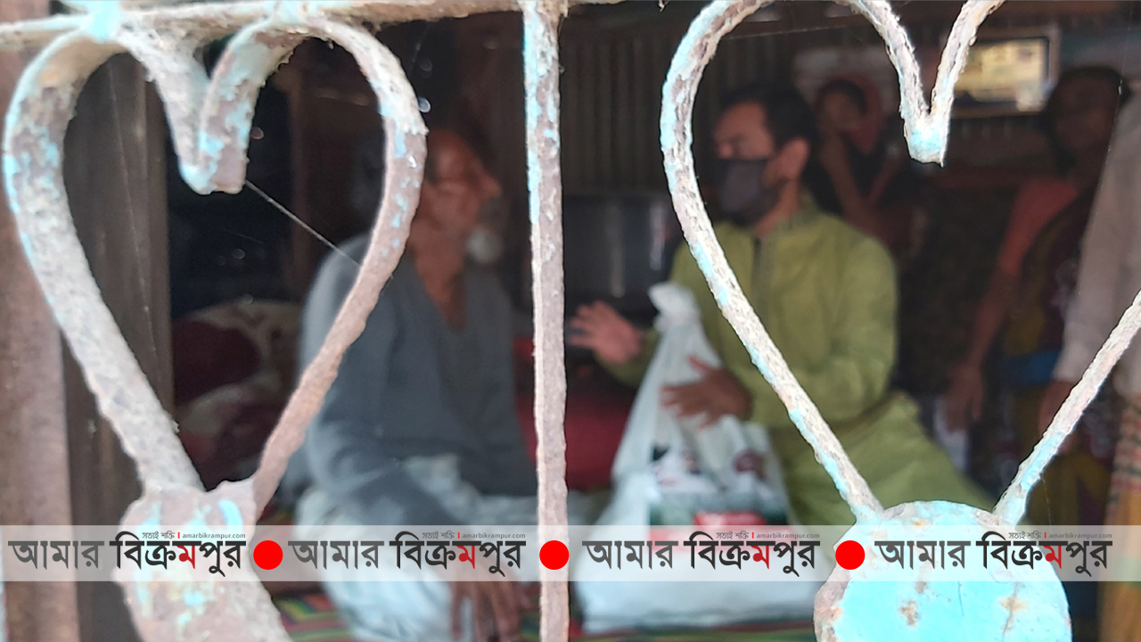 করোনা: মুন্সিগঞ্জে ভ্রাম্যমান জনগোষ্ঠী সাপুরে পরিবারে গেলো খাদ্য সামগ্রী