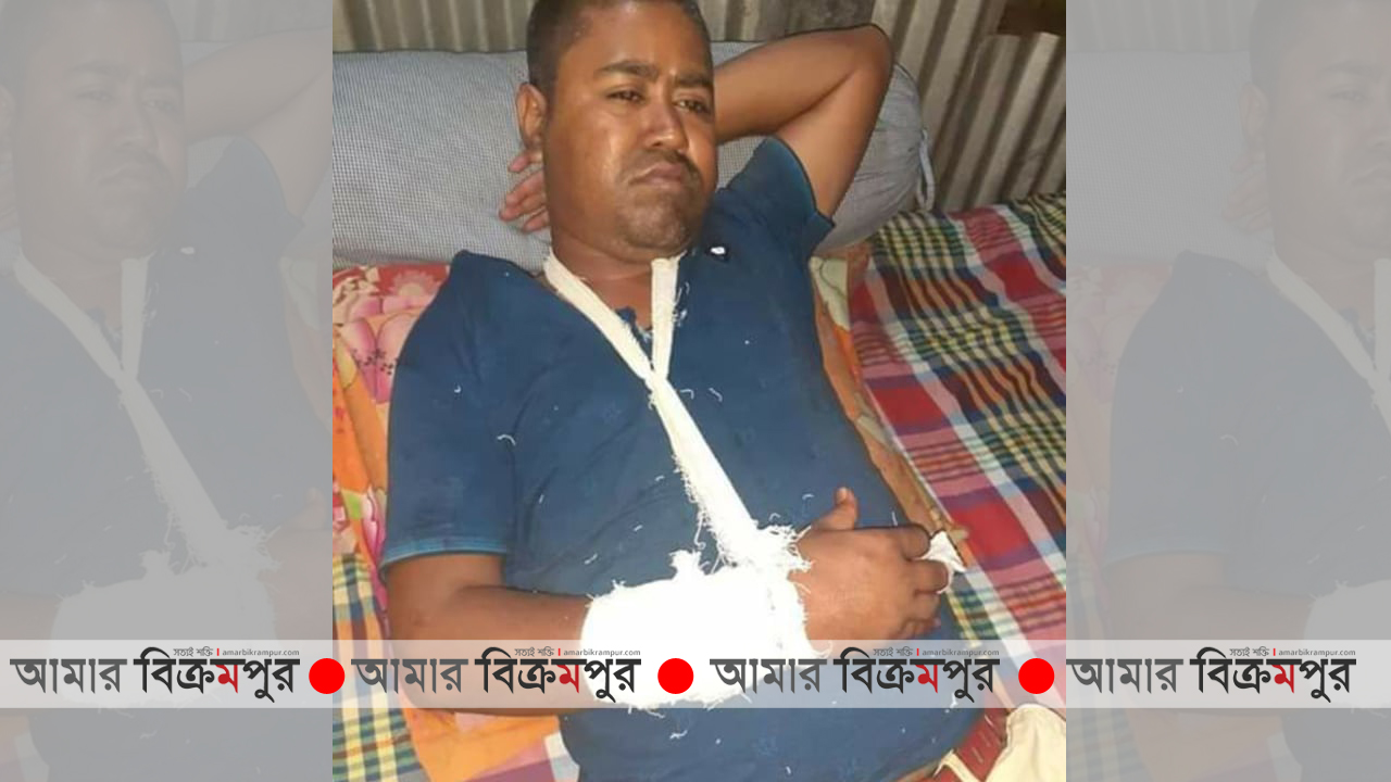 গজারিয়ায় ব্যবসায়ীকে কুপিয়ে আহত