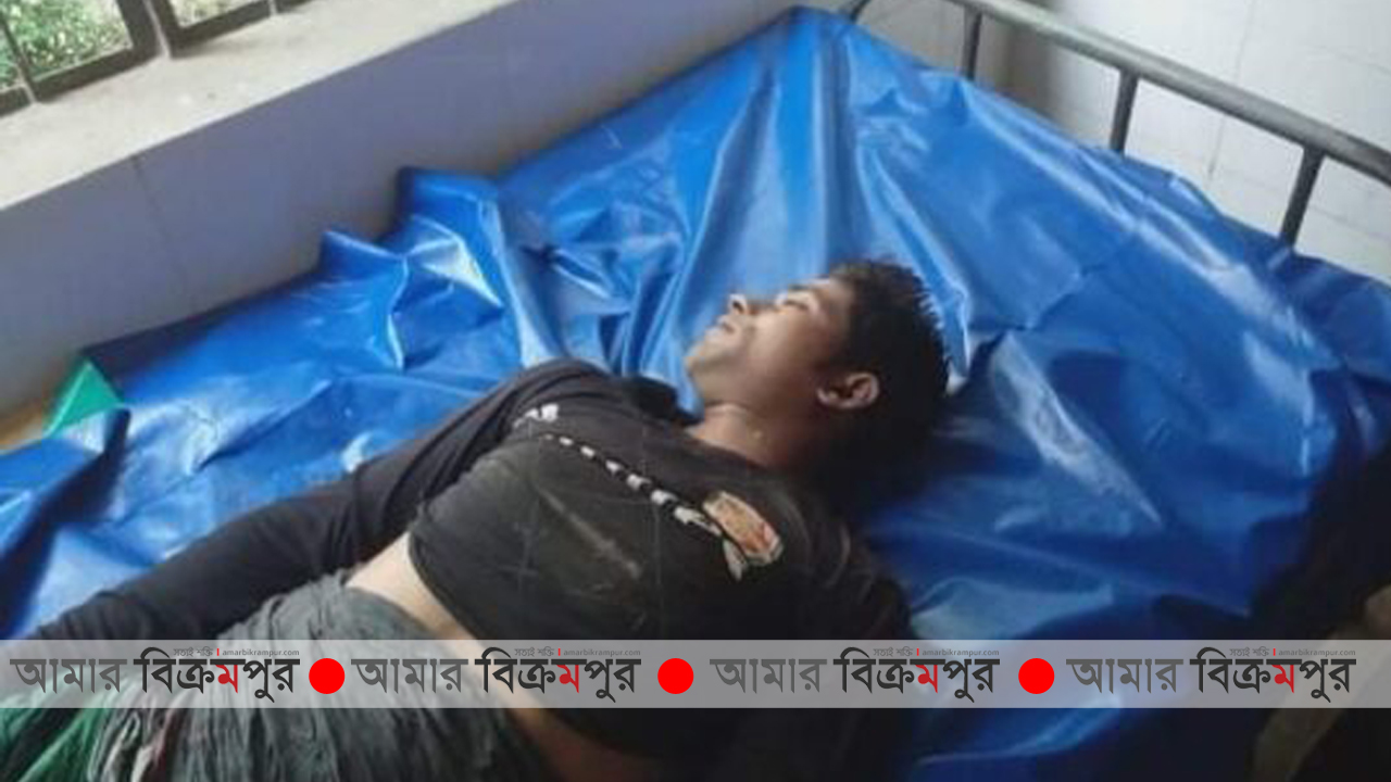 মুন্সিগঞ্জে মাহেদ্র গাড়ি খাদে পড়ে চালক নিহত