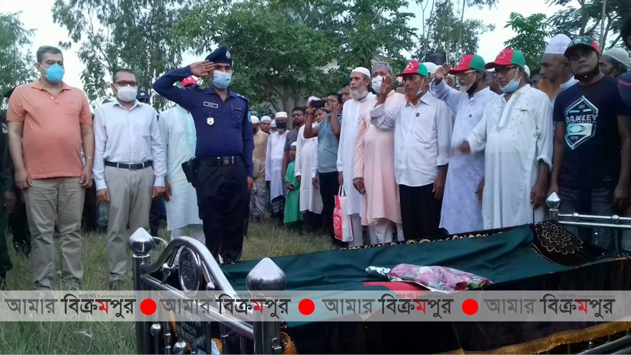 সিরাজদিখানের মুক্তিযোদ্ধা শাজাহান খানের ইন্তেকাল