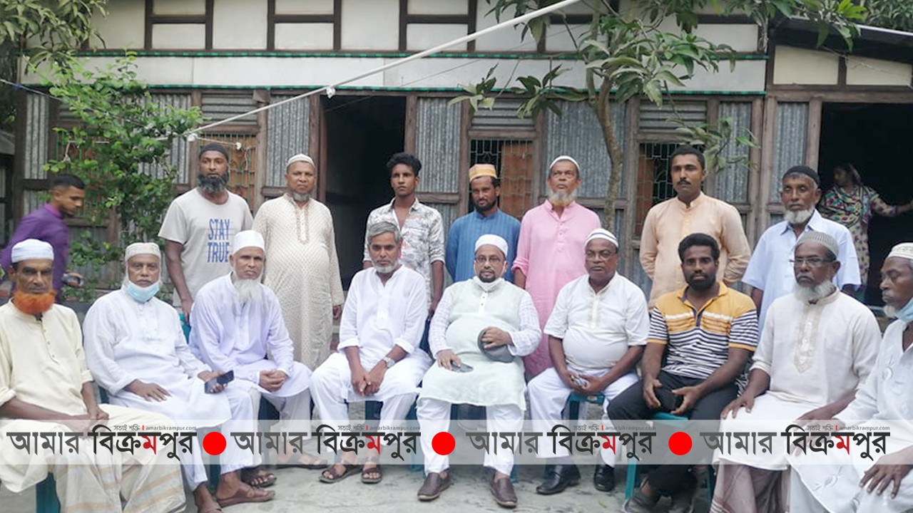 সিরাজদিখানে চেয়ারম্যান পদপ্রত্যাশী শেখ জাকির হোসেনের গণসংযোগ