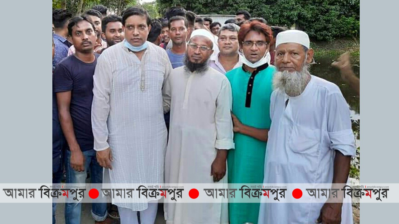 শ্রীনগরে ষোলঘর ইউপির চেয়ারম্যান পদপ্রত্যাশীর গণসংযোগ