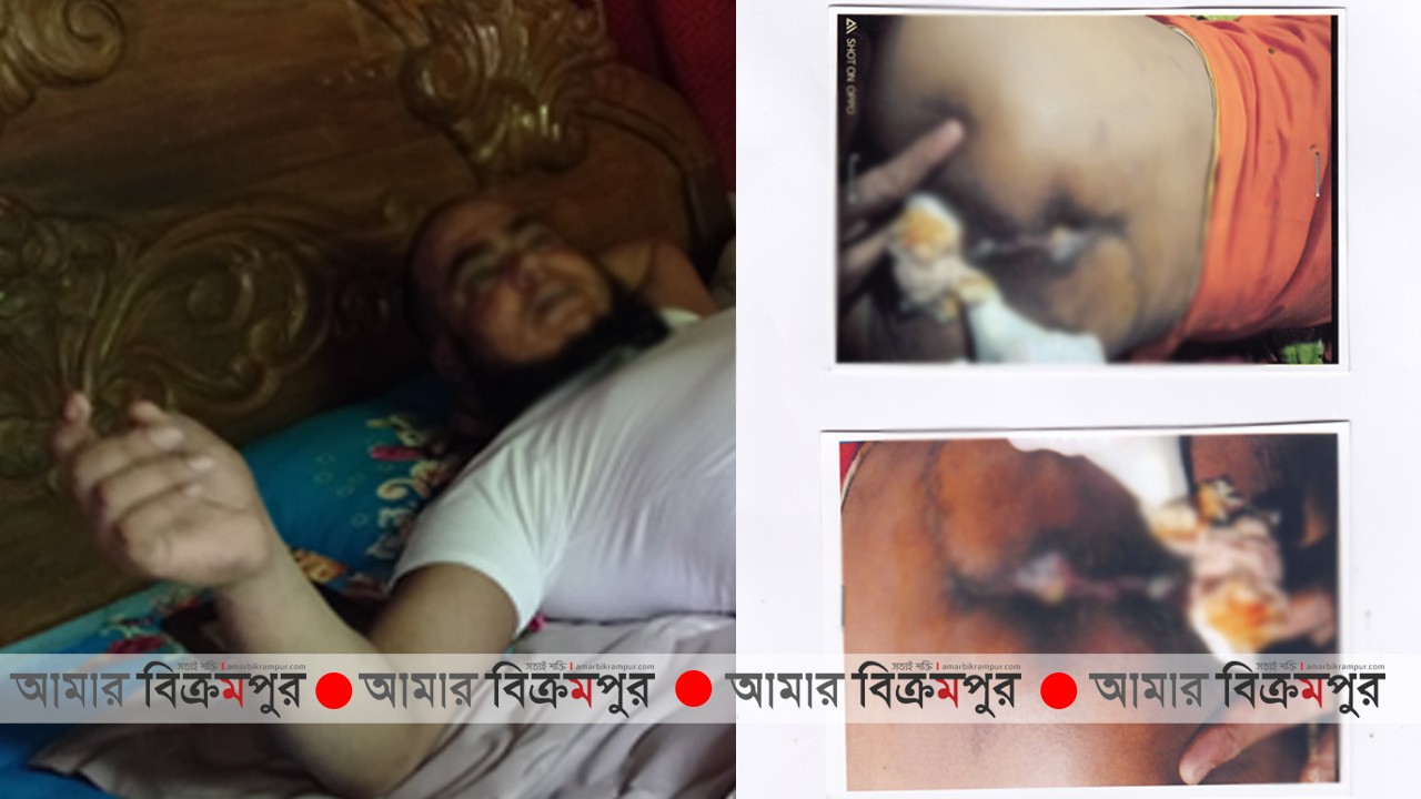 দুবাই ফেরত প্রবাসী রবিউলের মানবেতর জীবনযাপন