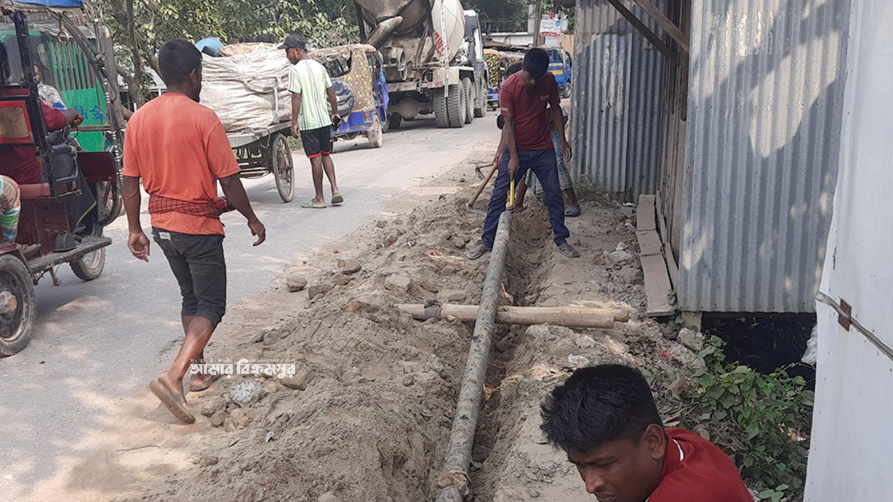 মুন্সিগঞ্জে ৬ কিলোমিটার অবৈধ গ্যাস লাইন বিচ্ছিন্ন