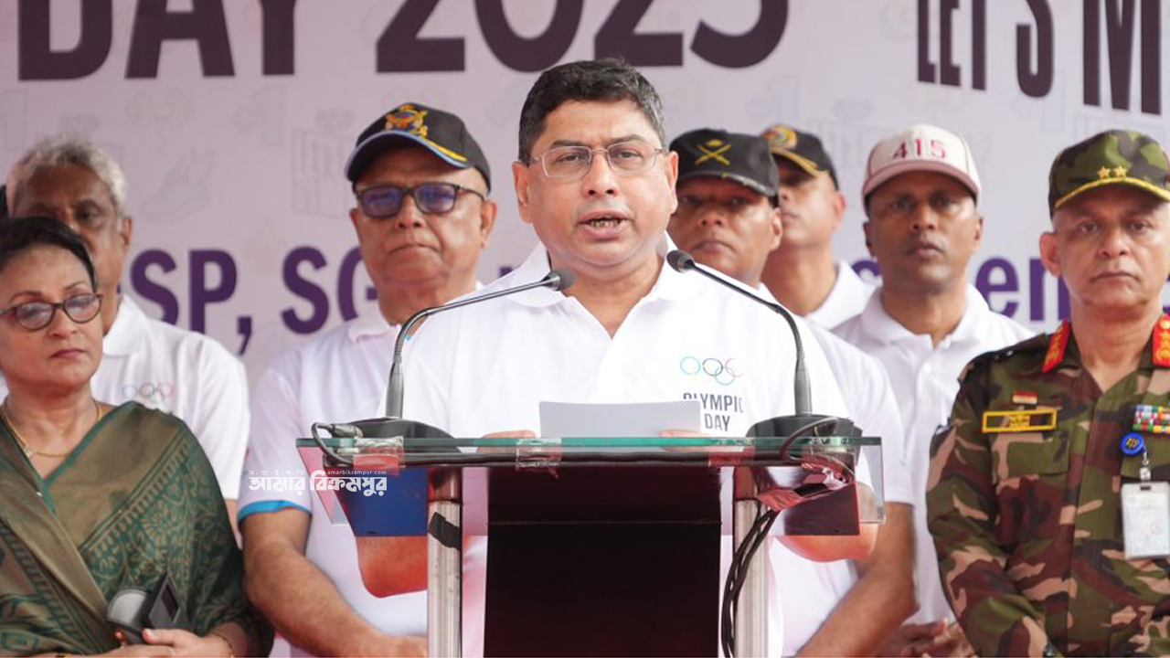 শরীরচর্চা ও ক্রীড়ায় উৎসাহিত করতে ‘অলিম্পিক ডে ২০২৫’-এ সেনাপ্রধান